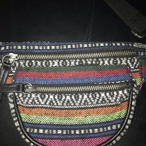 Multi-colored Patterned Fanny Pack